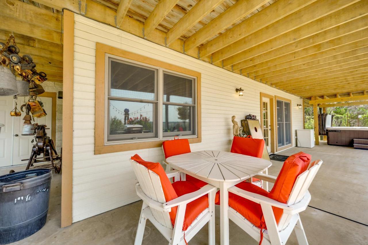 Fredericksburg Retreat With Private Hot Tub And Patio! Villa Exteriör bild