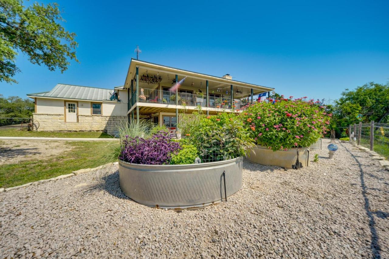 Fredericksburg Retreat With Private Hot Tub And Patio! Villa Exteriör bild