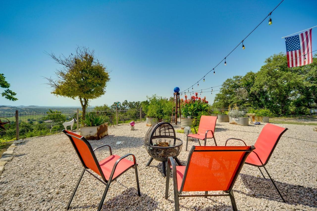 Fredericksburg Retreat With Private Hot Tub And Patio! Villa Exteriör bild